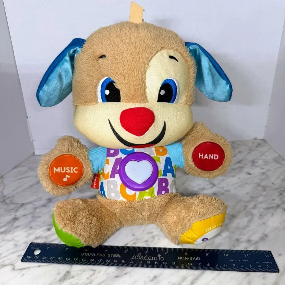 Fisher-Price Laugh & Learn Smart Stages Puppy Plush Musical Learning Toy FDF21